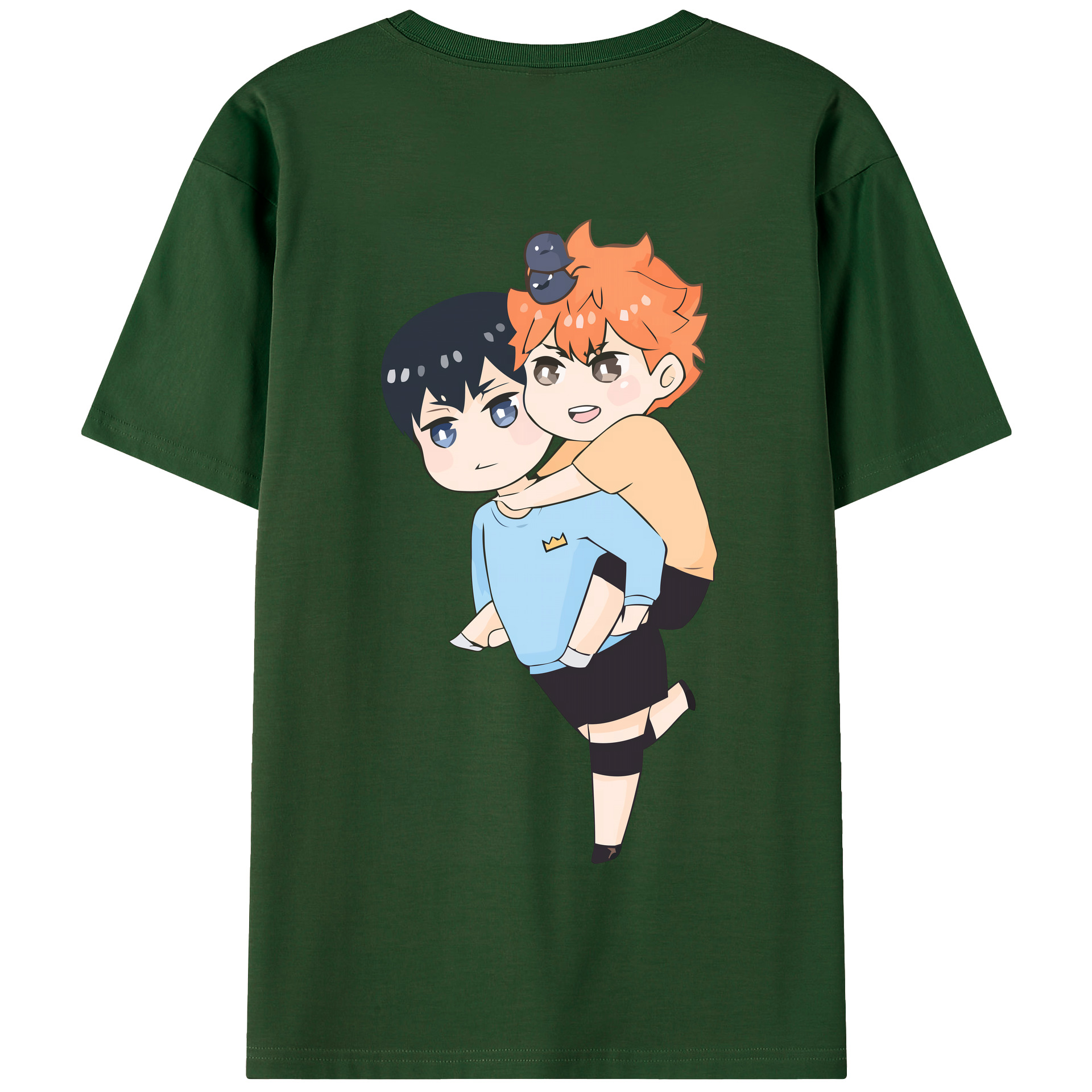 （画像用） ハイキュー!! Haikyu!! 綿100％半袖Tシャツ（背面プリント）